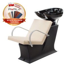 Myjnia Fryzjerska Lady Y, Fotel Pik - Obudowa Biała - Ayala myjka fryzjerska EVERSUN