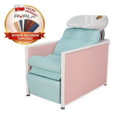 Myjnia Fryzjerska Dolly - Wybór Tapicerki - Podnóżek - Ayala myjka fryzjerska EVERSUN