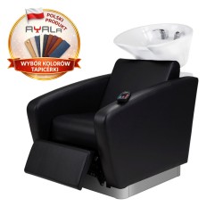 Myjnia Fryzjerska Rialto - Wybór Tapicerki - Opcja Masażu - Ayala myjka fryzjerska EVERSUN