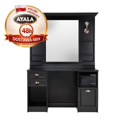 Konsoleta Fryzjerska Leksus - Czarna - Ayala 48h