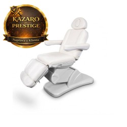 Fotel Kosmetyczny Elektryczny MEDIKO 2 | Biały Solidny