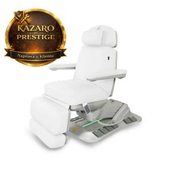 NIKO F Fotel kosmetyczny - Biały | Podgrzewanie