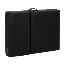 Stół składany do masażu drewniany Balance 3 segmentowe czarny