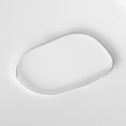 Stół składany do masażu drewniany Balance Lux 3 segmentowy 190x70 biały
