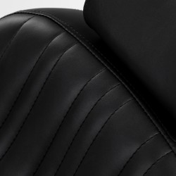 Czarny fotel barberski Studio Line