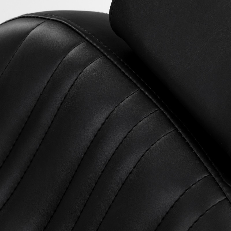 Czarny fotel barberski Studio Line