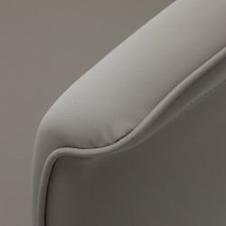 Gabbiano Fotel barberski Athena Szary