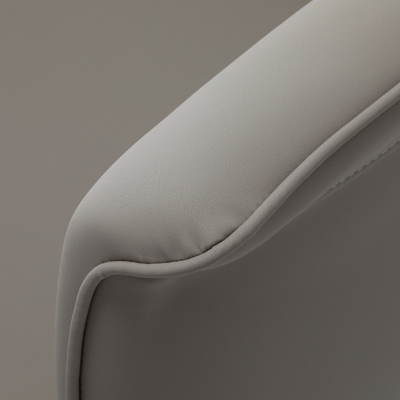 Studio Line gray barber chair