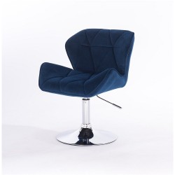 Petyr - krzesło kosmetyczne ciemne morze dysk