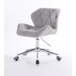 Petyr - krzesło kosmetyczne stalowe kółka