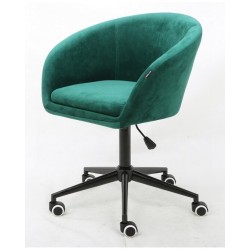 Cassie - Fotel butelkowa zieleń mat Sklep Eversun.pl