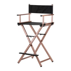 Krzesło Do Makijażu Alu Różowe Złoto