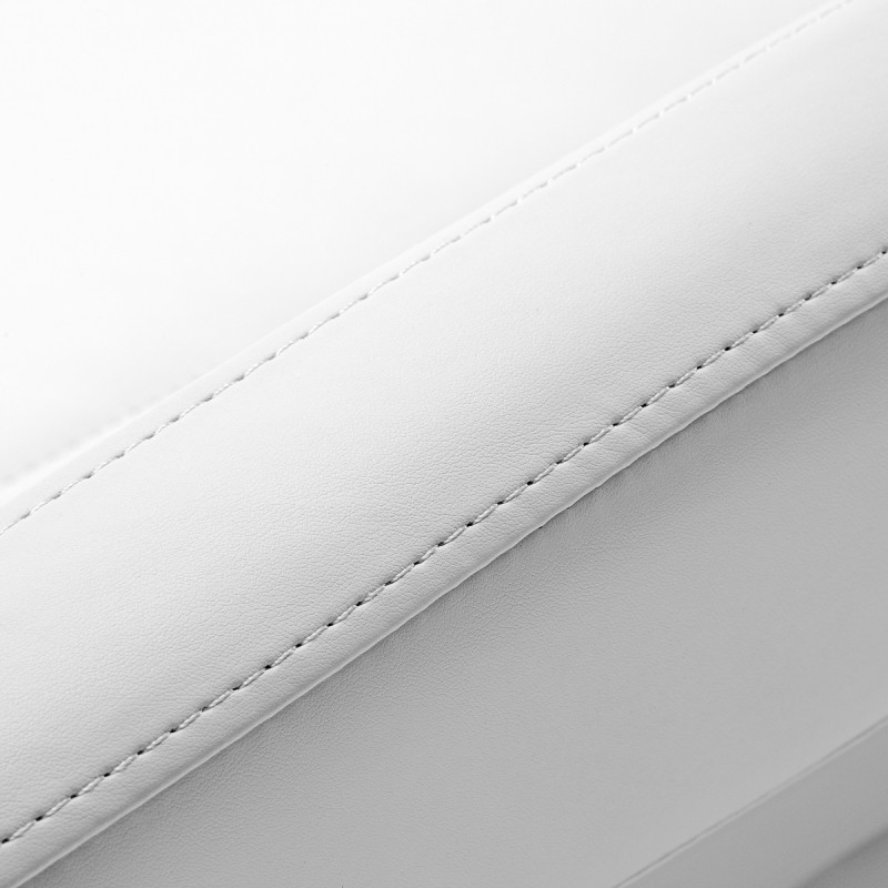 Fotel kosmetyczny elektr. Azzurro Lux 3m biały