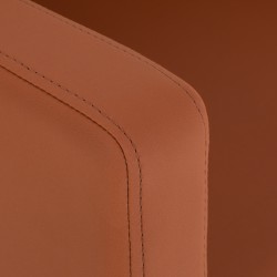 Gabbiano fotel fryzjerski Vitoria brązowy