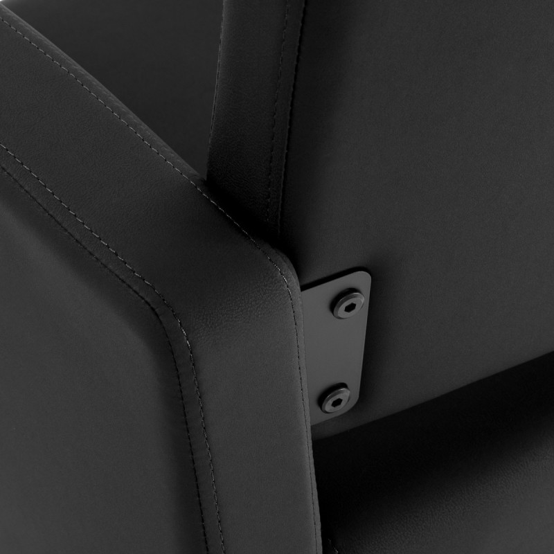 Gabbiano fotel fryzjerski Vitoria czarny