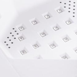 Lampa UV LED Glow 112 z metalowym dnem 48W