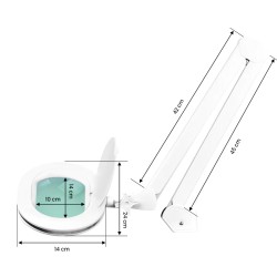 Lampa lupa Elegante 6028 60 led smd 5d do blatu reg. natężenie światła