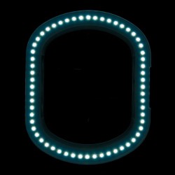 Lampa lupa Elegante 6028 60 led smd 5d ze statywem reg. natężenie światła