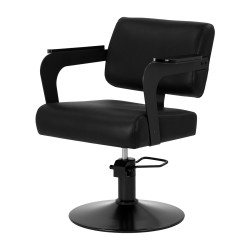 Hair System Fotel fryzjerski Jet noir Czarny