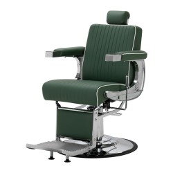 Studio Visionerio fotel barberski – Zielony | EVERSUN