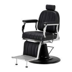 Studio Line Elias Czarny | Fotel barberski | EVERSUN