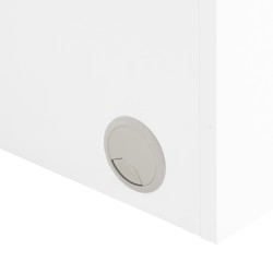 Biurko kosmetyczne 324 z pochłaniaczem kasetowym białe