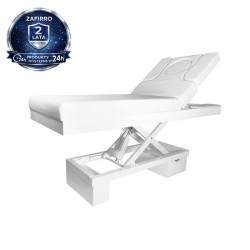 Leżanka kosmetyczna Maroko White LED 84cm -Łóżka kosmetyczne- 