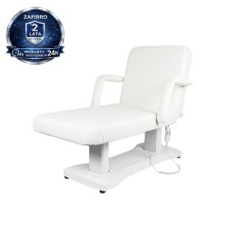 Leżanka do masażu Zaffiro Karo 3 silniki Biała -Łóżka kosmetyczne- 