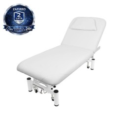 Leżanka do masażu Zaffiro Posti 1 silnik Biała -Łóżka kosmetyczne- 