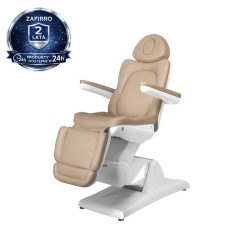 Fotel kosmetyczny elektryczny Zaffiro 870 Cappuccino

 -Fotele kosmetyczne elektryczne- 