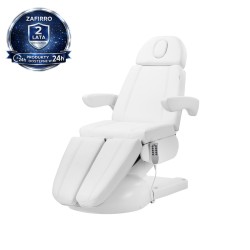 Fotel kosmetyczny Zaffiro Lux 5m biały elektr.

 -Fotele kosmetyczne- 