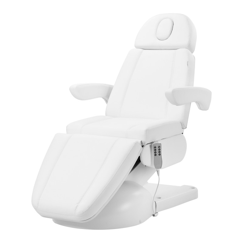 Fotel kosmetyczny Zaffiro Lux 4m biały z kołyską

 -Fotele kosmetyczne- 