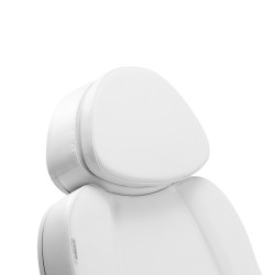 Fotel kosmetyczny elektr. Azzurro 803D 3 siln. super biały