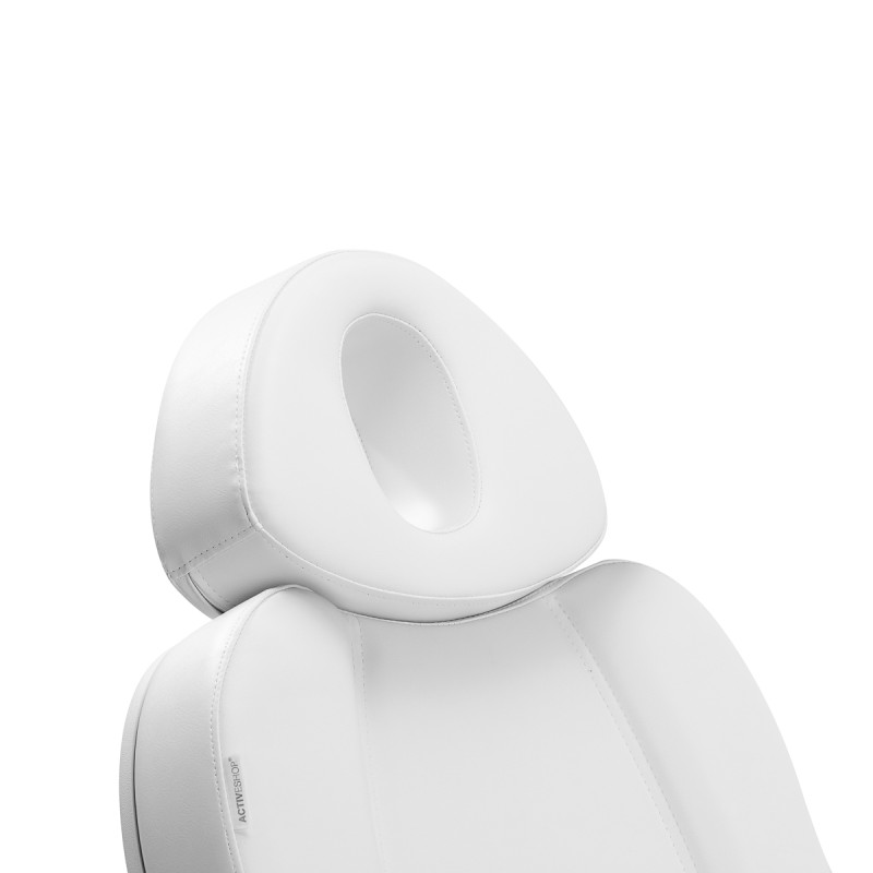 Fotel kosmetyczny elektr. Azzurro 803D 3 siln. super biały