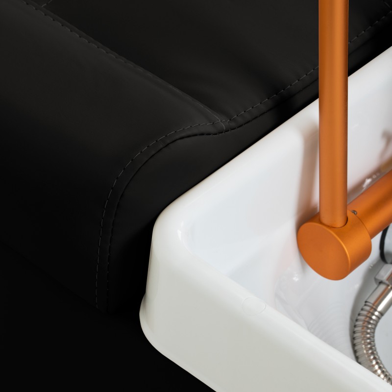 Gabbiano Leżanka Myjnia Head Spa Maldives czarna