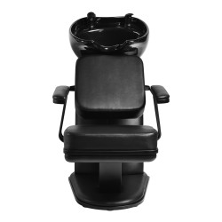 Gabbiano myjnia fryzjerska Madryt czarny