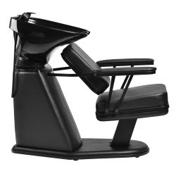 Gabbiano myjnia fryzjerska Madryt czarny