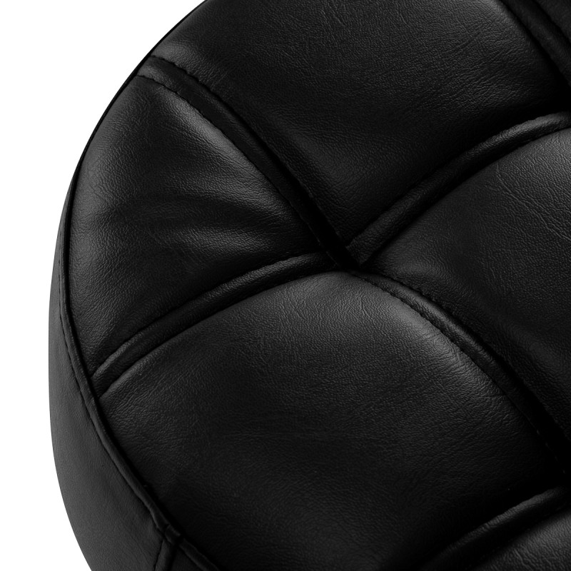 Gabbiano taboret fryzjerski D054G złoto czarny