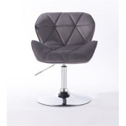 Fotel Hr111N Grafitowy Welur