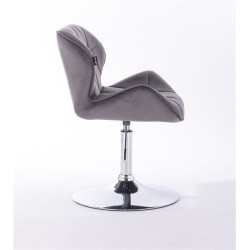 Fotel Hr111N Grafitowy Welur