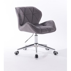 Fotel Hr111K Grafitowy Welur