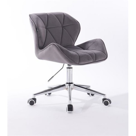 Fotel PetyrK grafitowy welur VOTEver