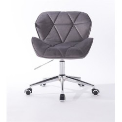 Fotel Hr111K Grafitowy Welur