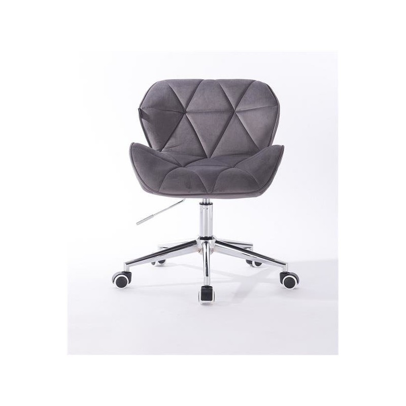 Fotel Hr111K Grafitowy Welur