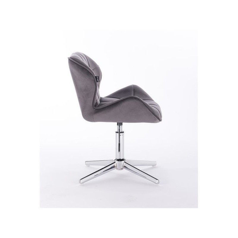 Fotel Hr111Cross Grafitowy Welur