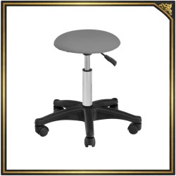 Czarny hydrauliczny taboret kosmetyczny