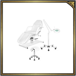 Zestaw Fotel 210+Lampa Lupa Led S5+Taboret 302|Solidny