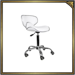 White cosmetic stool Studio Line