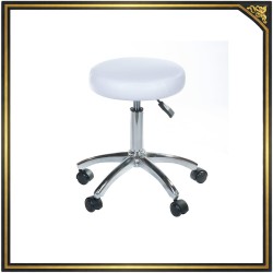 Biały taboret kosmetyczny Expert Series