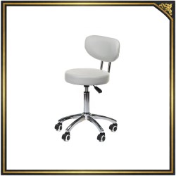 Szary taboret kosmetyczny Expert Series